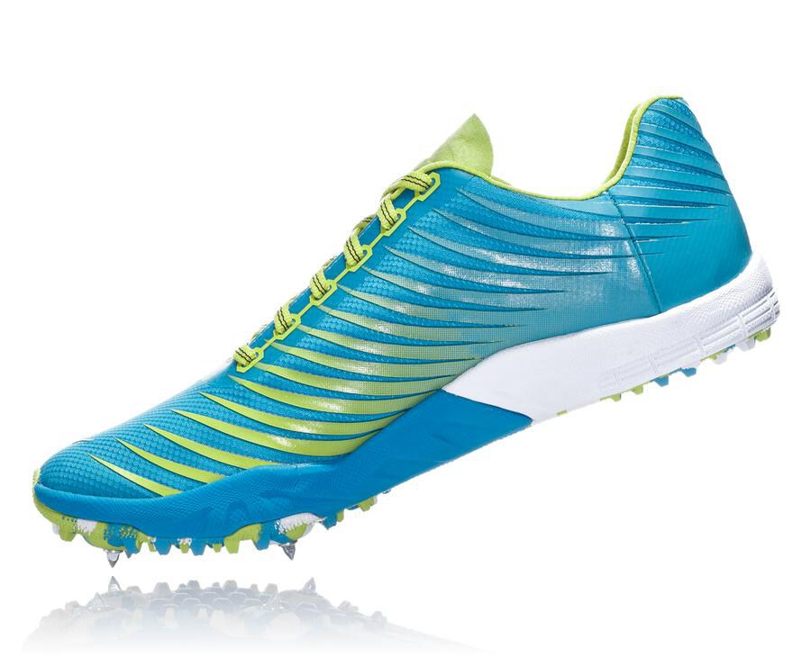 Tennis Hoka One One Evo Xc Homme - Bleu/Vert - MEW-829376